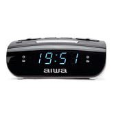 RÁDIO DE ALARME FM AIWA CR-15BK COM DUPLO ALARME