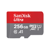 SANDISK ULTRA MICROSDXC 256GB + SD ADAPTER 150MB/S A1 CLASS 10