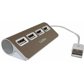 4 PORTAS USB 2.0 HUB COOLBOX ALU-2