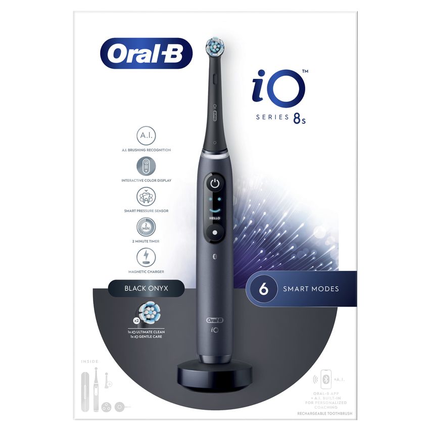 ORAL-B IO 8S CEPILLO ELECTRICO NEGRO