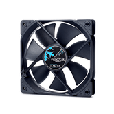 VENTILADOR DE CAIXA DE DESIGN FRACTAL DINÂMICO X2 GP-12 PWM. PRETO