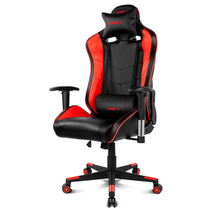 silla gaming drift dr85 negro/rojo
