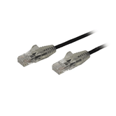 Cabo de rede Cat6 preto Snagless de 2m