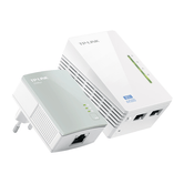 kit 2 adaptador de homeplug 600mbps tp-link tl-wpa4220kit av600