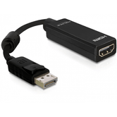 ADAPTADOR DE PORTA DE EXIBIÇÃO MASCULINO PARA HDMI FÊMEA DELOCK 61849
