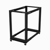 Rack de Marco Abierto 18U 4 Columnas Ajustable de 22 a 40IN