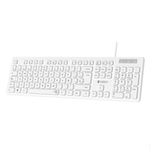 TECLADO SILENT SLIM BUSINESS COM CABO USB B