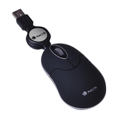 Mouse retrátil NGS SINBLACK 1000dpi Preto