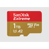 EXTREME MICROSDXC 1TB+SD ADAPATER 190MB/S 130MB/S A2 C 10
