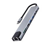 EWENT DOCKING MULTIPURTO USB-C, 8 em 1, HDMI 4K