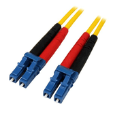 Cabo Vermelho de 10m Monomodo Duplex Fibra óptica LC-LC 9/125