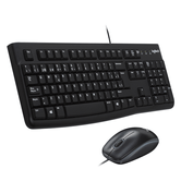 teclado + raton optico logitech desktop mk120