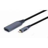 Adaptador Gembird USB Type-C para HDMI cinzento
