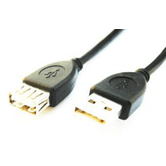 EXTENSÃO DE CABO USB GEMBIRD USB 2.0 MASCULINO FEMININO 1,8M