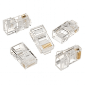 Conector Gembird Sólido RJ45 Cat.5 UTP (100 unidades)