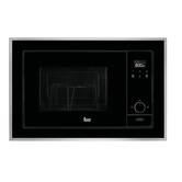 HORNO MICROONDAS INTEGRABLE TEKA ML 820 BIS 20 LITROS CON GRILL NEGRO