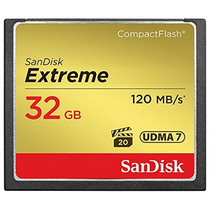 Extreme CF 120MB/s 85MB/s UDMA7 32GB