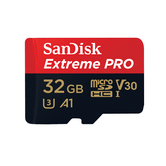 Extreme Pro microSDHC 32GB + Adaptador SD
