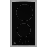 PLACA DE VIDRO CERÂMICA MODULAR BEKO HDMC 32400 TX 2 ZONAS DE COZEDURA LARGURA 30 CM