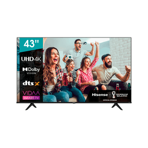 HISENSE 42.5"  UHD Smart TV 43A6BG LED 4K Ultra HD