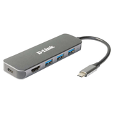 5-IN-1 USB-C HUB DOCKING STATION 3 X USB 3.0 - 1 X HDMI  -