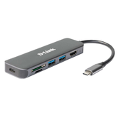 6-IN-1 USB-C HUB DOCKING STATION 2 X USB 3.0 - 1 X HDMI  -