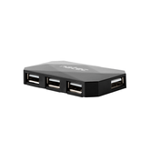 NATEC LOCUST 4 PORTAS USB 2.0 HUB PRETO