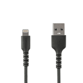 CABLE DE 1M USB A LIGHTNING CERTIFICADO MFI APPLE NEG RO