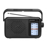 Rádio portátil analógico AM 530/FM 87,5