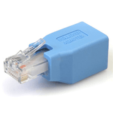 Adaptador Cisco Rollover/Console para cabo Ethernet RJ45 M/F