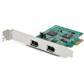 PLACA FIREWIRE PCIE DE 2 PORTAS TI TSB82AA2 CHIPSET-WIN/M AC