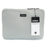 funda portatil nilox 14,1" gris