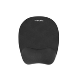 TAPE DE RATO NATEC CHIPMUNK 230X200 MM COM DESCANSO DE PULSO PRETO