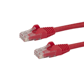 0.5M RED CAT6 CABLE SNAGLESS ETHERNET CABLE - U TP