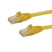 CABO DE REDE AMARELO 1M GIGABIT CAT6 ETHERNET RJ45 SNAGLE SS