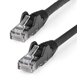 CABLE DE RED ETHERNET CAT6 UTP SIN ENGANCHES NEGRO 5M