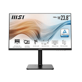 MONITOR MSI MODERN MD241P. 23.8" FHD/1920x1080 /75 HZ/ 5MS/HDMI/ ALTAVOCES/NEGRO