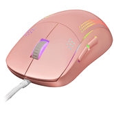 Rato Gaming Mars MMPRO ULTRALIGHT RGB ROSA