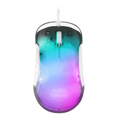 MARS GAMING Raton MMGLOW Branco