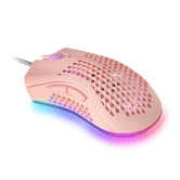 Mais mouse para jogos MMEX 32000DPI 75G RGB ROSA