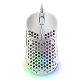 Mars Gaming Raton Gaming claro RGB branco