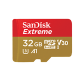 Extreme microSDHC 32GB+SD Adap+RescPro