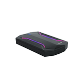 Tooq TQE-2599RGB Caixa 2.5 USB 3.1Gen1 Núcleos LED