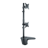 SUPORTE DE MESA DE MONITOR/TV TOOQ DB1703TNV-B 17´´/32´´ MAX.9KG PRETO 2 BRAÇOS VERTICAIS
