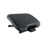 Apoio para os pés ajustável Tooq comfort Preto