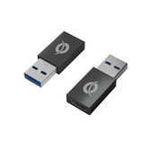 KIT ADAPTADORES  2 UNIDADES USB 3.0  CONCEPTRONICO TIPO A MACHO A USB-C HEMBRA