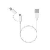 CABO USB XIAOMI MI 2 EM 1 CABO MICRO USB TP TIPO C 100CM BRANCO