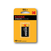 pila kodak alcalina xtralife 9v lr61 blister*1