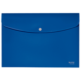 ENVELOPES DE POLIPROPILENO OPACO A4 COM LEITZ 46780035 BOTÃO DE RECICLAGEM AZUL