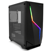 COOLBOX Case PC micro ATX M235 RGB Preto